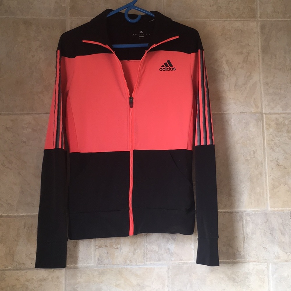 Adidas Climalite track jacket women’s size S
